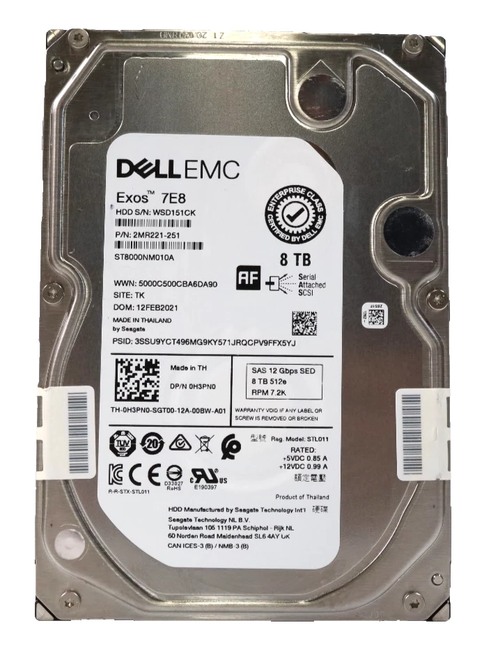 8TB SAS Computer Internal Hard Disk Drives for sale | eBay