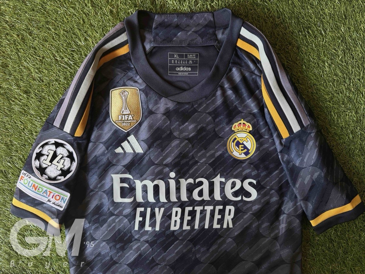 Adidas Authentic Player Shirt Real Madrid 23/24 Away Carvajal Size