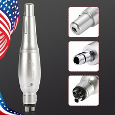 Dental 4:1 Hygiene Prophy Handpiece Straight Cone Air Motor 4Hole 360° Swivel