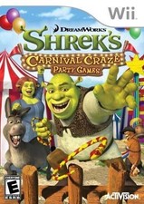 Shrek's Carnival Craze Party Games - Nintendo  Wii Game Only