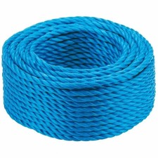 6mm x 30m Polypropylene Coil Rope Strong Multipurpose Tie Lash Pull
