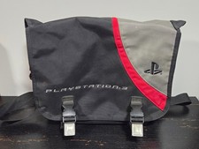 Vintage Sony PlayStation 3 PS3 Console Travel Messenger Bag Carry Case