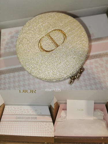Autentico Dior Portagioie Oro Confezione Regalo San Valentino 2025 Edizione Limitata