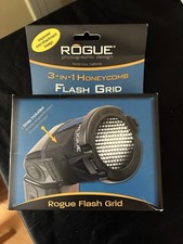 Rogue 3-in-1 Honeycomb Flash Grid Filter Kit Sealed w Pouch Strap