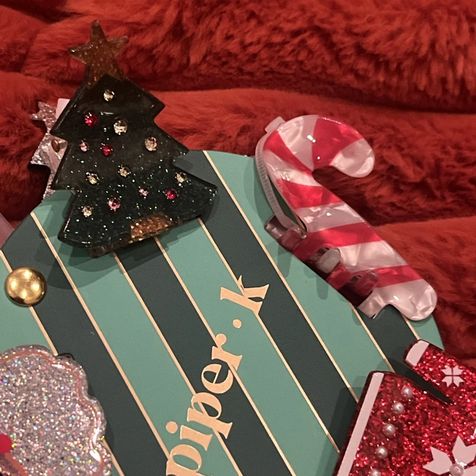 Piper K Mini Rare Holiday claw Hair Clips - Image 3 of 4