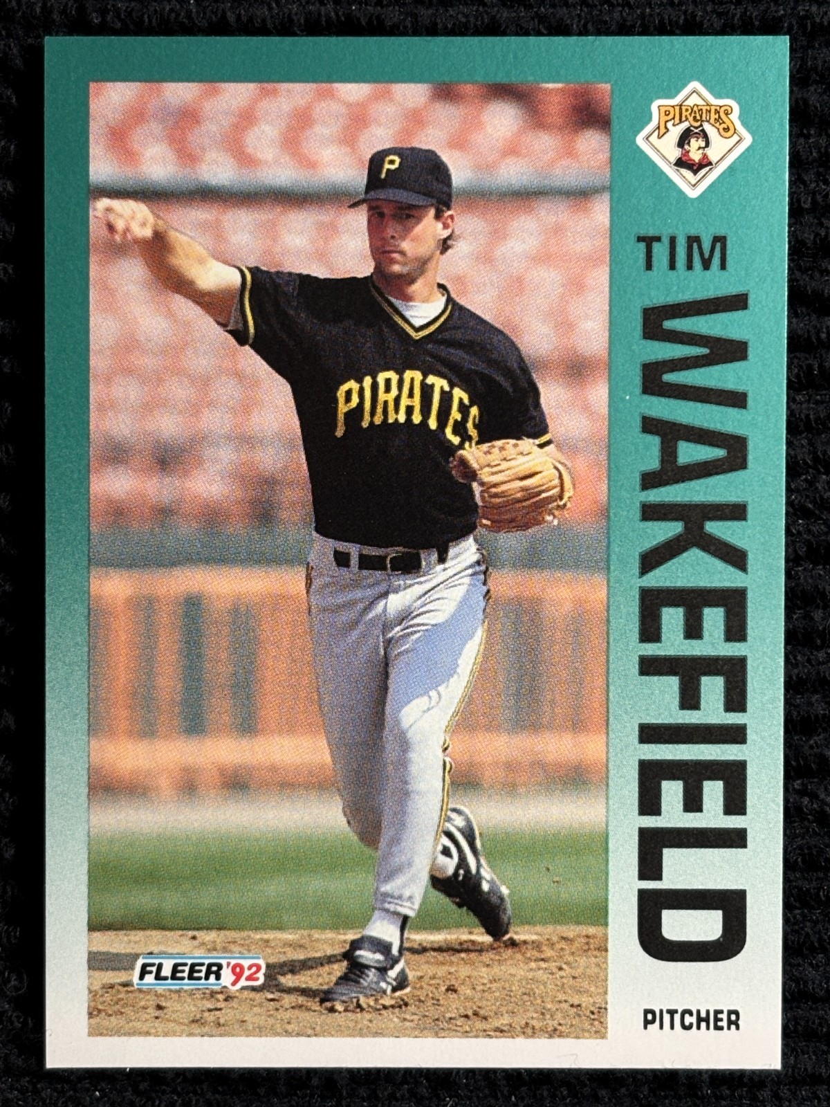 1992 Fleer Update  #U-117  Tim Wakefield  RC  Pittsburgh Pirates  Boston Red Sox