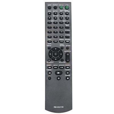 RM-AAU130 Replace Remote Fit for Sony AV Receiver STR-DH130 STRDH130 STR-KM7
