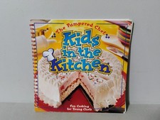 Vintage 1998 The Pampered Chef Kids In The Kitchen Kids Cookbook