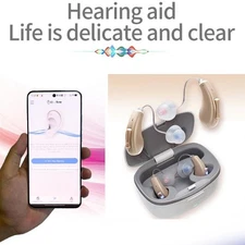 Hearing Aids For Seniors Rechargeable Bluetooth APP For Hearing Loss People