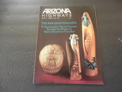 Arizona Highways May 1986 Realm Of Native American Fine Art          ID:31054