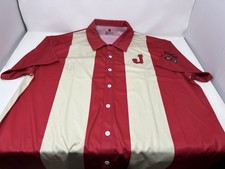 Destroyer Rocks Shirt Jacksonville Jumbo Shrimp XL JAX RED CAPS Button Up Negro