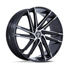 26 Dub Dc275 Blaze Gloss Black Machined Face 26x10 Wheel 6x5.5 25mm Truck Rim