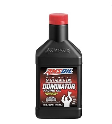 AMSOIL FULL SYNTHETIC Dominator 2-Cycle Oil 1 Quart