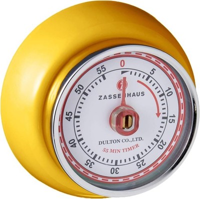 0000072341 Timer Speed, Edelstahl, gelb, 7 x 7 x 3 cm