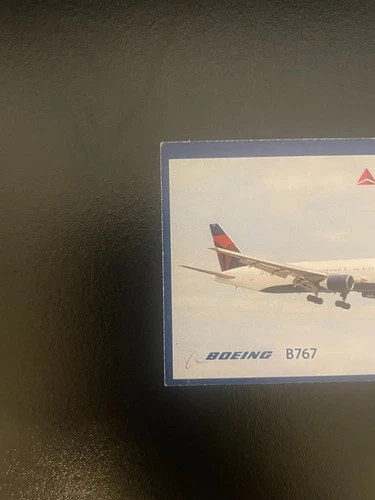 2010 Delta Trading Card #22 Boeing 767 image 3