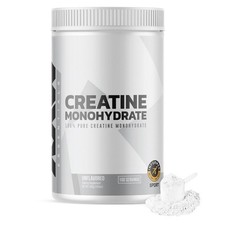RAW Nutrition Creatine Monohydrate Powder, 510g, 100 Servings, Unflavored