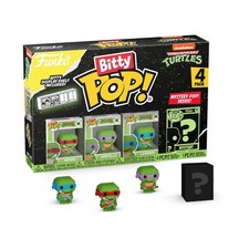 Funko Bitty Pop! Teenage Mutant Ninja Turtles - 8-bit Raphael, 8-bit Donatello,