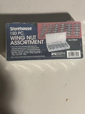 Storehouse 150 Pc. Wing Nut Assortment Item# 93542