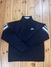 Men’s Kappa Black 1/4 Zip Size Small