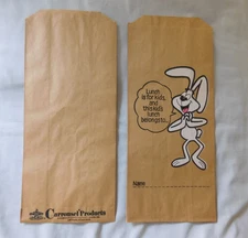 TRIX RABBIT Paper Lunch Bag Unused