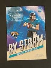 Trevor Lawrence 2021 Absolute By Storm BST-1 Rookie Card Jaguars. rookie card picture
