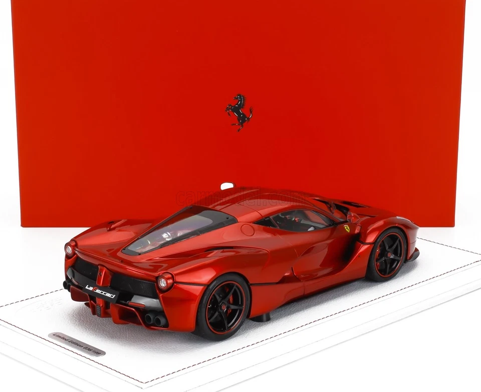 MODELLINO AUTO STATICO BBR FERRARI LAFERRARI 2013 PERSONAL CAR HAMILTON 1/18 - Immagine 2 di 4