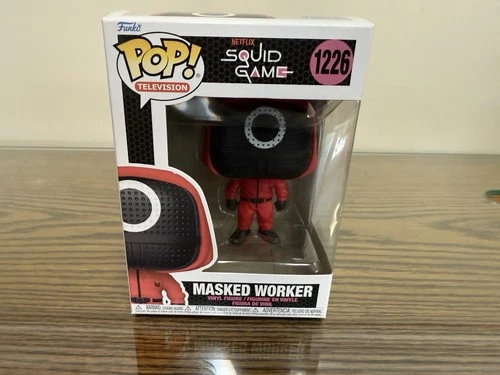 FUNKO POP  NETFLIX SQUID GAME MASKED WORKER #1226 🕹️VAULTED🕹️