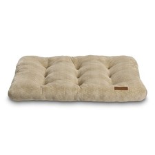 Large Dog Bed, Plush Pillow Bed For Large Breeds, Large, 42" x 32", Tan