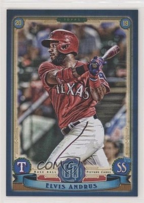 2019 Topps Gypsy Queen Indigo /250 Elvis Andrus #56 04a2