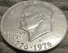 1976 Eisenhower Dollar San Francisco Bicentennial $1 Coin — photo 1