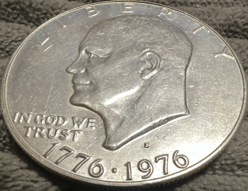 1976 Eisenhower Dollar San Francisco Bicentennial $1 Coin