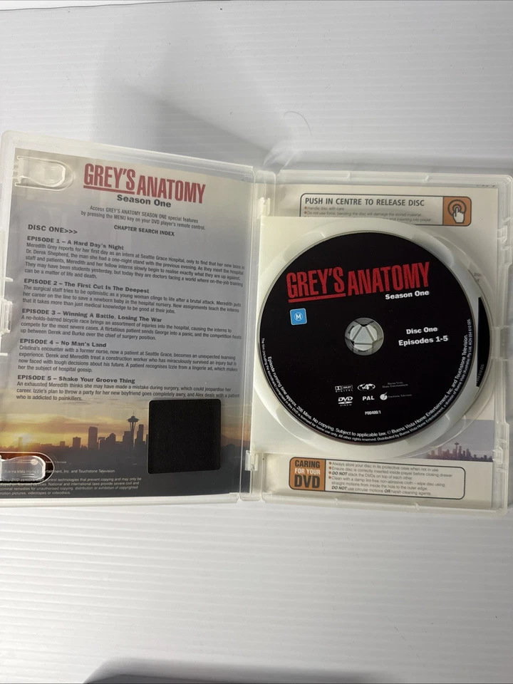 Grey's Anatomy DVD Season 1-14 Complete Box Set Bundle Region 4 Free Postage - image 3 of 4