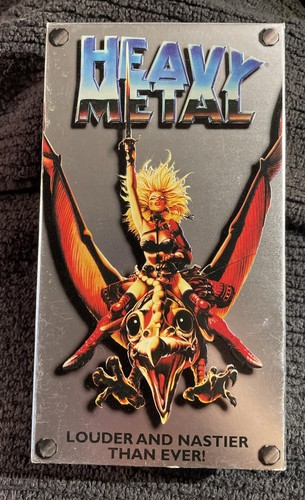 Heavy Metal (VHS, 1996, THX Digitally Mastered) Tested, Works!
