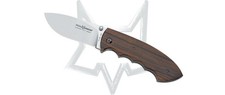 Fox Knives Liner Lock FX-BR322 N690Co Stainless Ziricote Wood