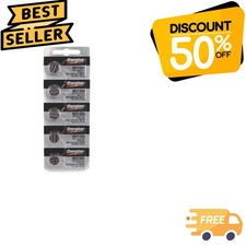 357/303 Silver Oxide Batteries - Card of 5, Long-Lasting Power for Watches