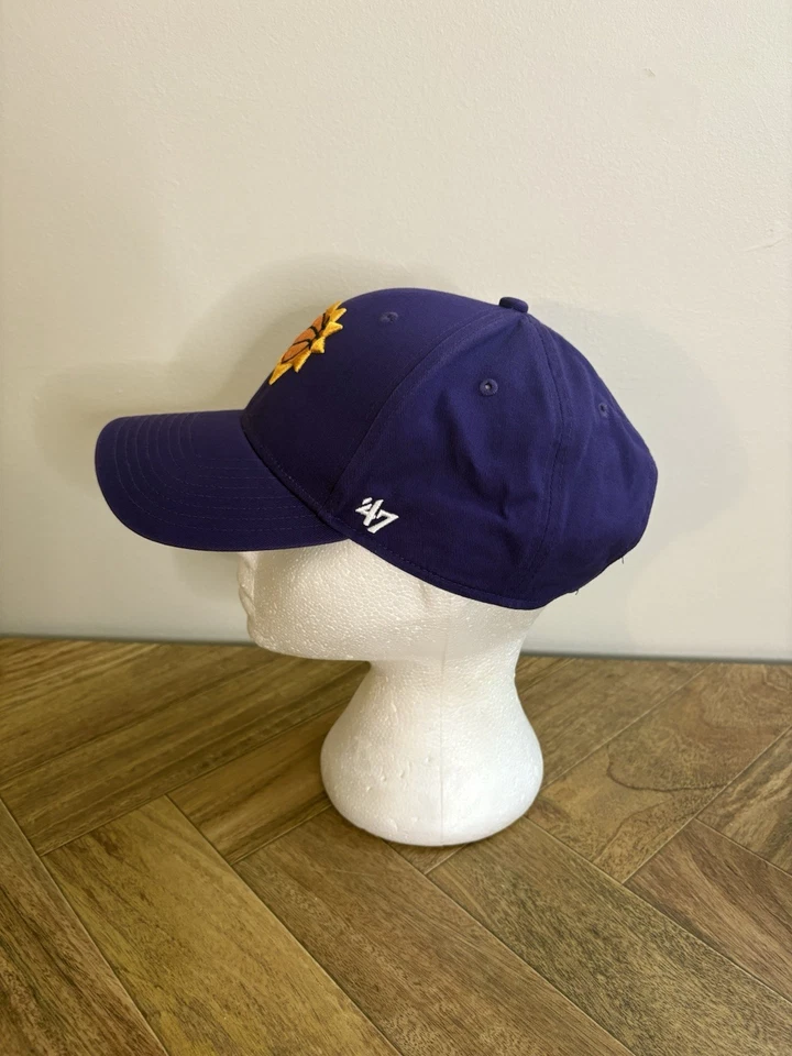Chapéu NBA adulto Phoenix Suns basquete roxo masculino em excelente estado usado #118 - Imagem 3 de 4