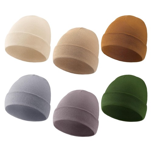 6 Pcs Preemie Baby Hats Cotton Preemie Caps Warm Newborn Beanie Premature Bab...