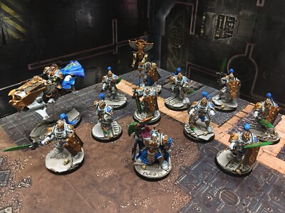 Adeptus Custodes Trajann Valerian Aleya Dawneagle COMMISSION Warhammer 40k 30k