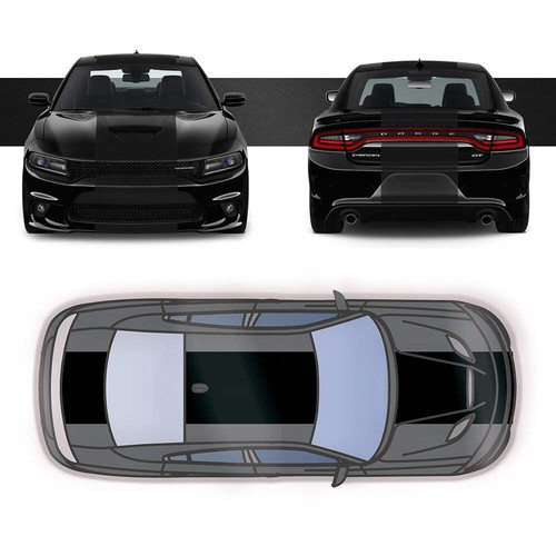 24" Racing Stripe Self Healing Vinyl fits Dodge Charger 2011 to 2022 - Picture 2 of 17