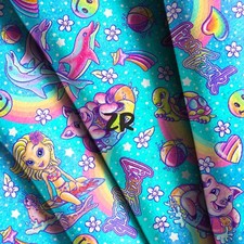 Double Brushed Polyester Stretch Knit Fabric
