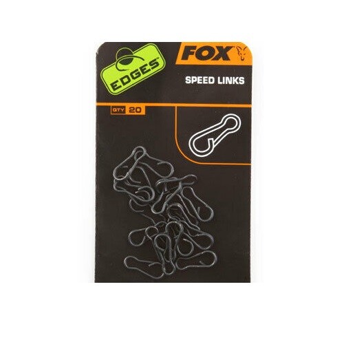 Fox Edges Terminal Speed Links - Carp Fishing Terminal Tackle - Free Delivery
