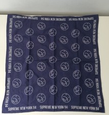 FW17 Supreme SHI T bandana Navy Scarf Accessory