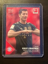 UCL TOPPS NOW 2021 Card #030 Robert Lewandowski Bayern Munich Parallel /99