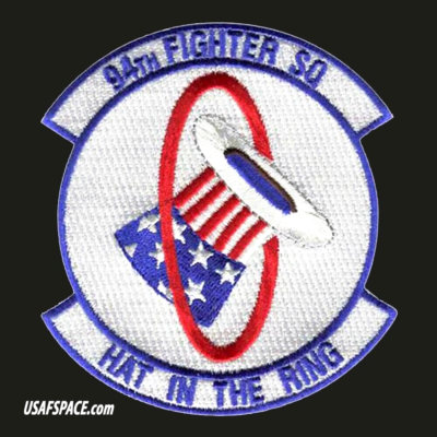 その他 USAF 94th FS Hat in the Ring F-22 USAF 94th FIGHTER SQ -94 FS- F-22 RAPTOR-Joint Base Langley