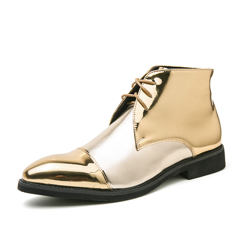 SAOLA Scarpe eleganti uomo oro classico Oxford scarpe business formali derby moderno Oxford