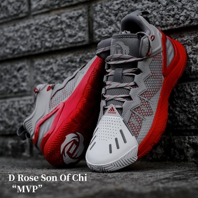 adidas D Rose Son Of Chi MVP Grey Red 