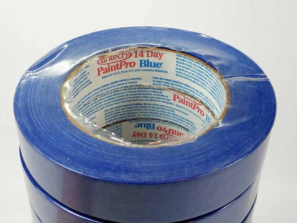 8 Rolls Cantech 14 Day PaintPro Blue 1” Tape - Image 2 of 2