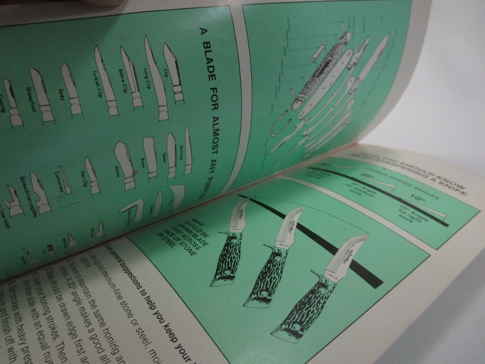Vintage Camillus pocket knife folding hunting cutlery store dealer catalog  | eBay