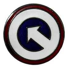 Pack of 3 1st Logistic Command Motorcycle Hat Cap Lapel Pin M-122