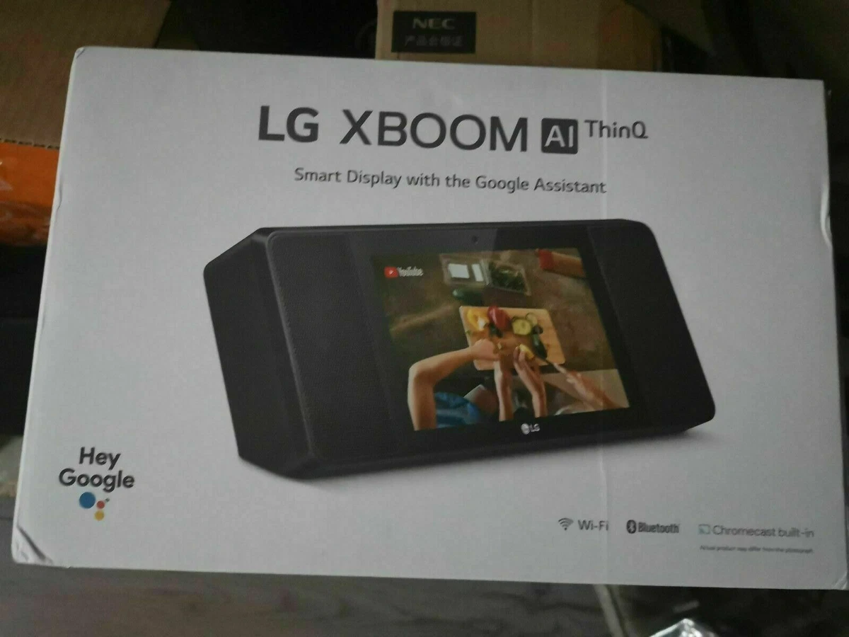 Lg wk9 thinq smart display with google best sale assistant